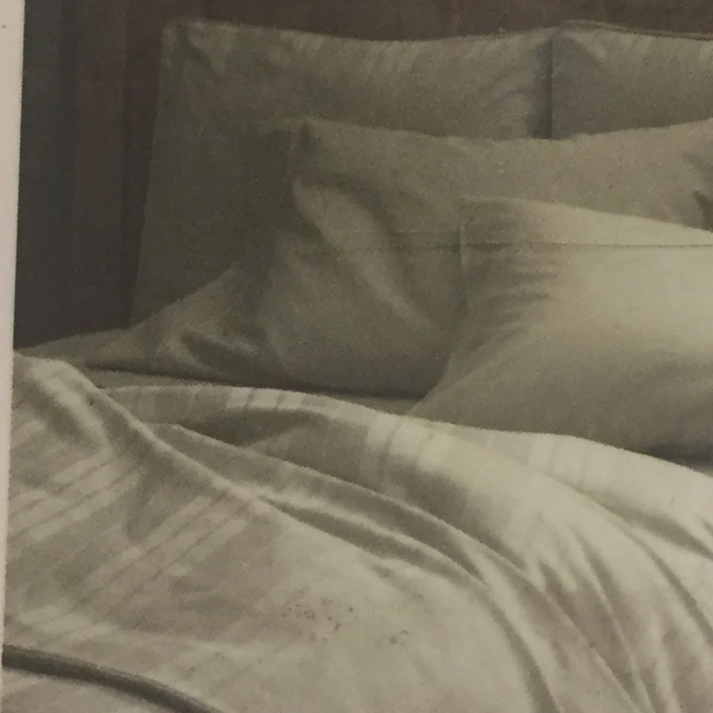 FIELDCREST Duvet Cover Cotton 300 TC Sage Green Twin  NEW